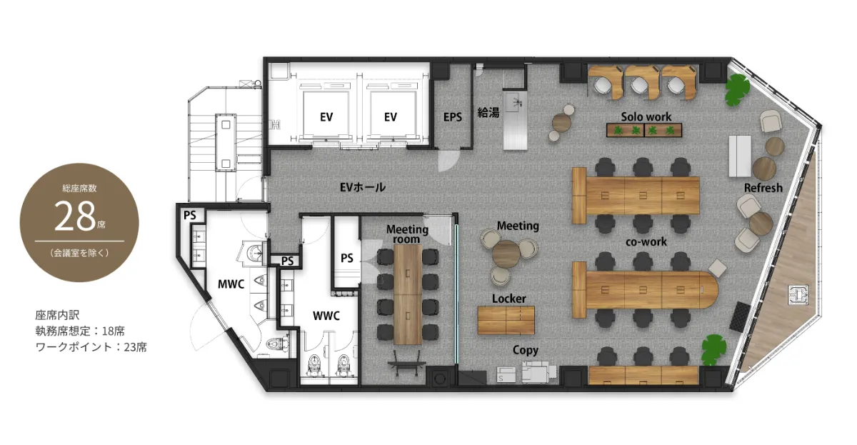 フロアプラン｜CIRCLES神田小川町 ｜CIRCLES
