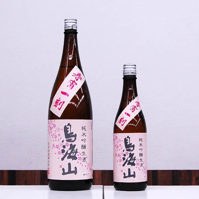 高留酒店 秋田の地酒│天寿 純米吟醸 鳥海山 花ラベル
