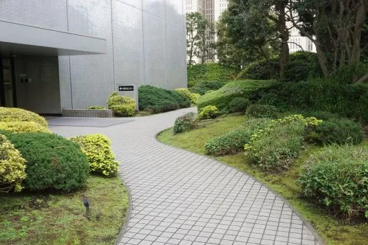 美しい庭園的な園路