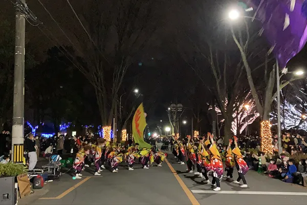 あさか冬のあかりテラス