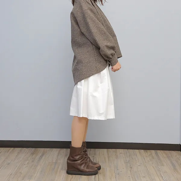 Aria-アリア-ウエストリブスカートセット | mametto
