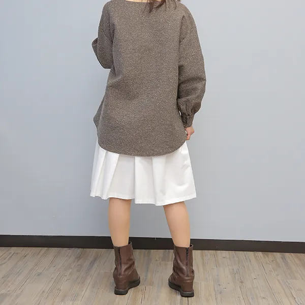 Aria-アリア-ウエストリブスカートセット | mametto