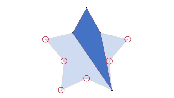 パワポで「立体星」を作る方法 - PREZEN SQUARE
