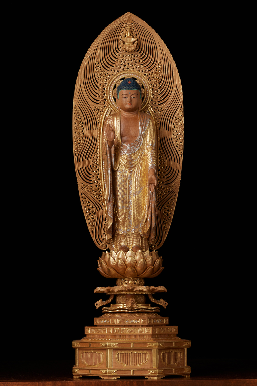 松本明慶工房 手彫り 大佛師 松本明慶工房仏像彫刻展《展示・販売》大丸京都店
