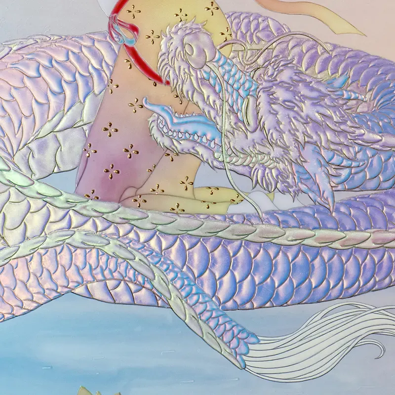 京都・世界遺産 東寺】極上の煌めき！焼き物の絵画 陶彩画 /《陶彩画展