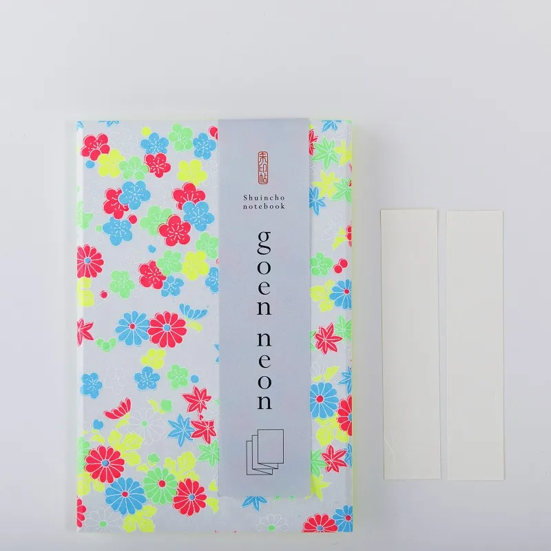 ネオンカラーで生まれ変わった新しい友禅和紙。京都の和文具