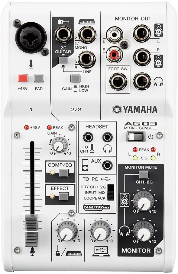 YAMAHA AG03 マイク IRIAM配信セット 【希少！！】 7770円引き nods.gov.ag