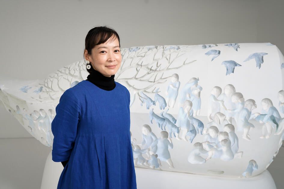 第43回中原悌二郎賞受賞 中谷ミチコ准教授 《デコボコの舟 第43回中原悌二郎賞受賞 中谷ミチコ准教授 《デコボコの舟