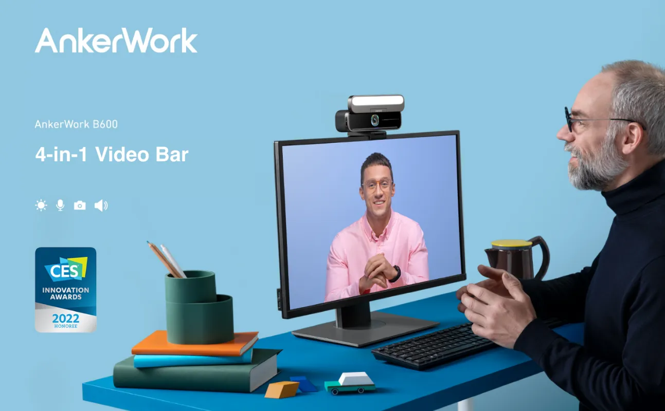 Ankerのサブブランド「AnkerWork」第1弾製品 リモートワークに Ankerのサブブランド「AnkerWork」第1弾製品 リモートワークに