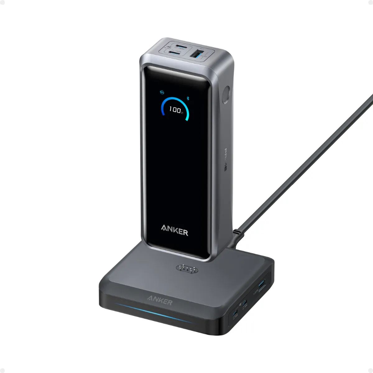 Anker Prime モバイルバッテリー、Charging Base Anker Charging Base (100W) for Anker Prime Power Bank | 充電器の
