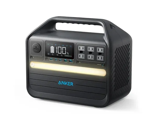 【超美品】ANKER 555 ポータブル電源 アンカー 人気の長寿命ポータブル電源に大容量＆持ち運びやすさを備えた