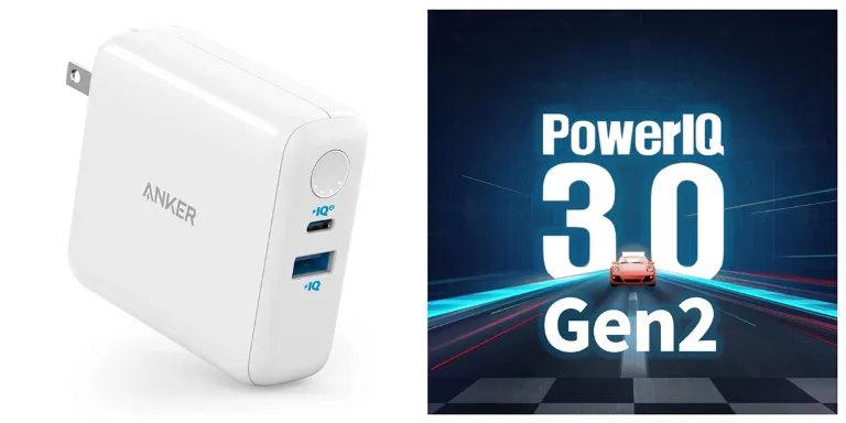 1台2役の⼈気モデルがアップグレード︕ 進化したPowerIQ 3.0 (Gen2) を