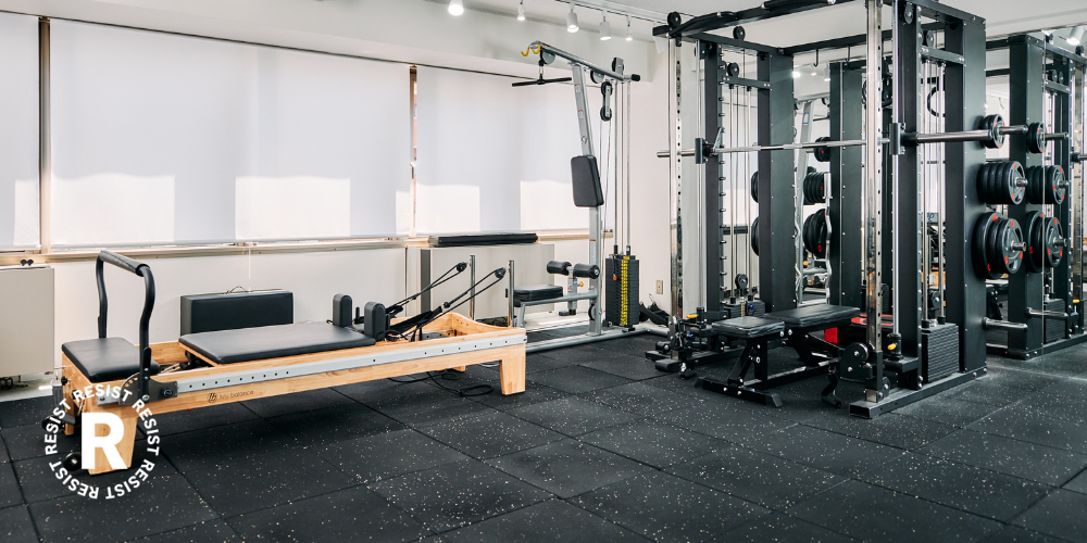 パーソナルジム＆ピラティスRESISTの内装画像