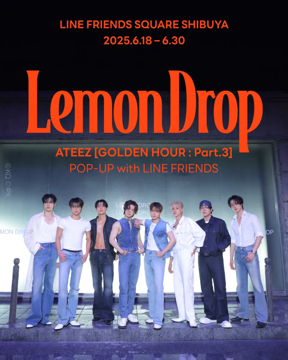 ATEEZ [GOLDEN HOUR : Part.3] POP-UP (渋谷ストア、6/18~6/30