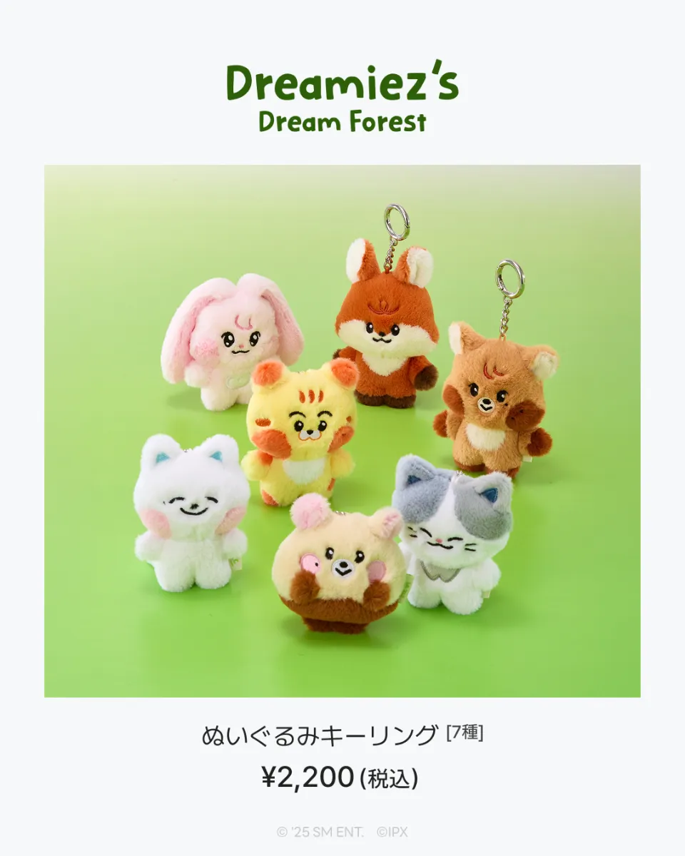 Dreamiez's Dream Forest POP-UP (渋谷ストア等、10/24〜順次