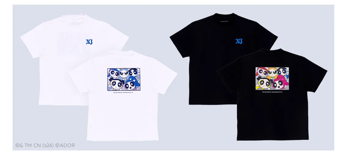 Pre-Order NewJeans T-Shirt 9/13~発売(公式オンラインストア Pre-Order NewJeans T-Shirt 9/13~発売(公式オンラインストア
