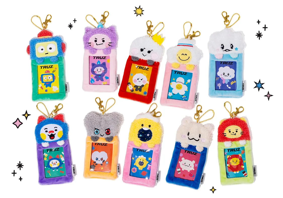TRUZ ぬいぐるみカードケース 6/28~発売(公式オンラインストア TRUZ ぬいぐるみカードケース 6/28~発売(公式オンラインストア