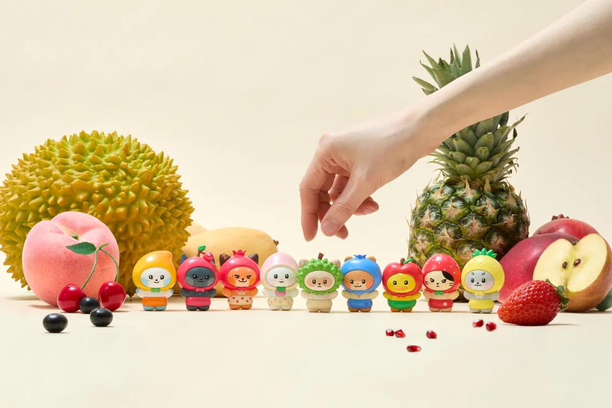 zeroni rinini リッキー　フルーツ フィギュア　トレカ　セット zeroni PRE-ORDER 4/28～(公式オンラインストア) | LINE FRIENDS