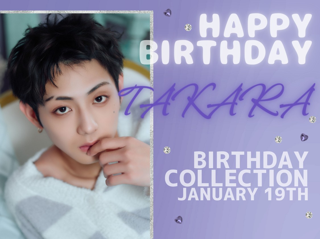 🎂生誕グッズ発売！】TAKARA＆TOMOYA BIRTHDAY 2026 ｜UNiFY OFFICIAL SITE