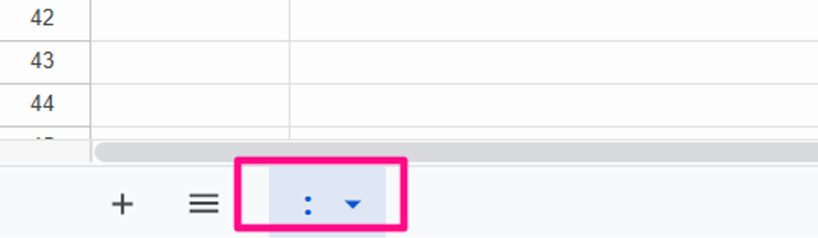 シート名に関連するエラー