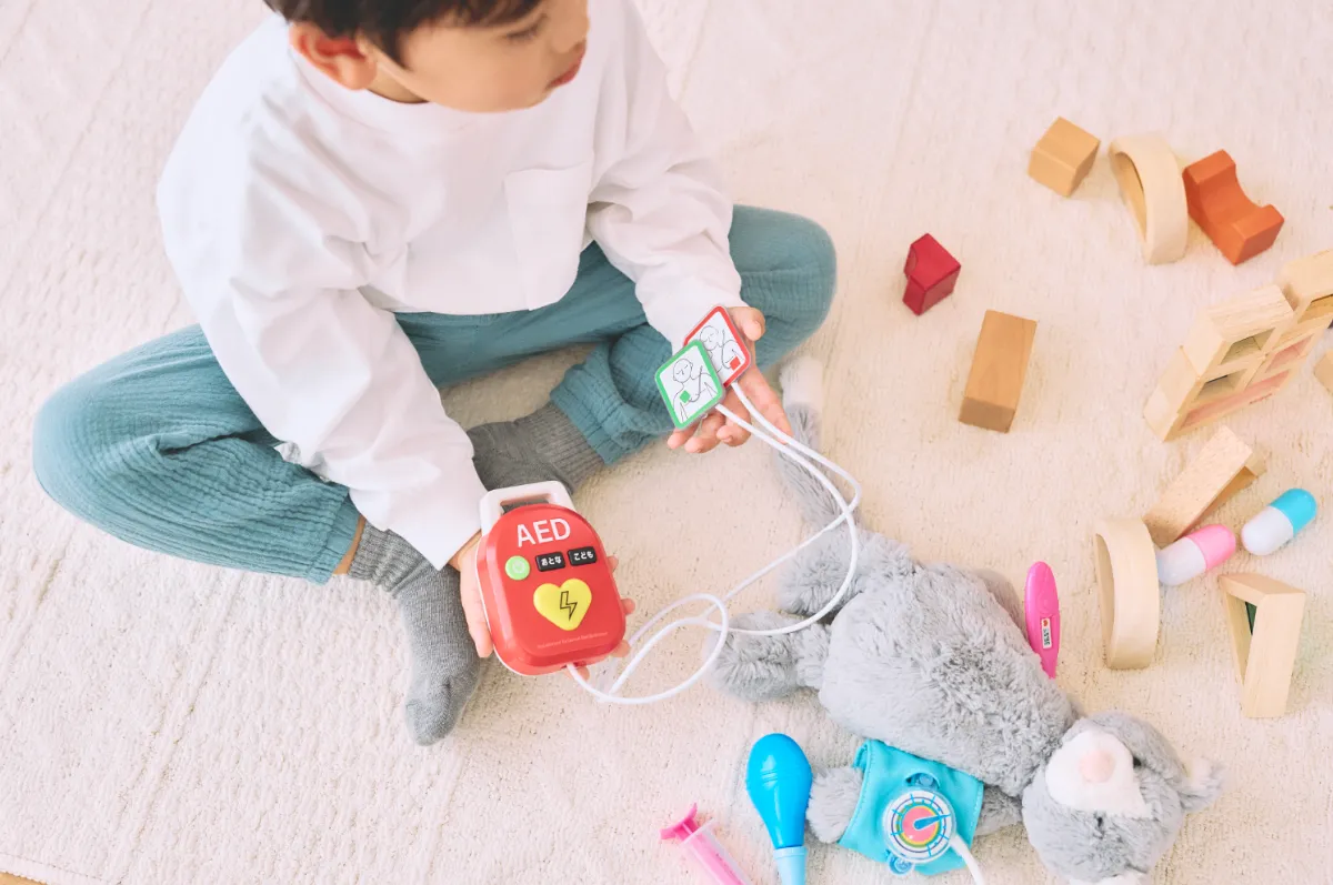 おもちゃのAED トイこころ 発売開始から7日で完売！おもちゃのAED『トイこころ』の予約