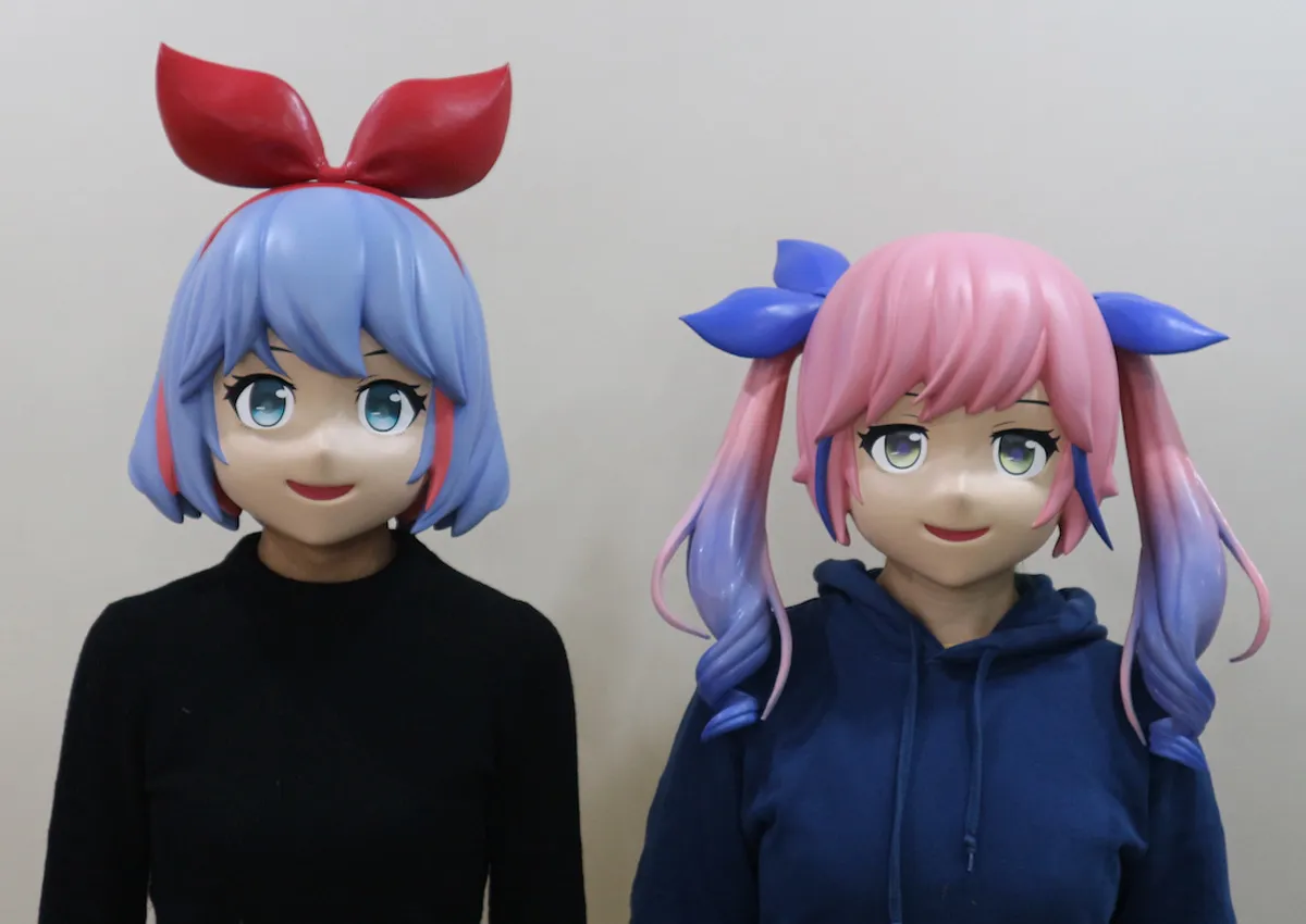 作品紹介 - 『おめがシスターズ』着ぐるみヘッド