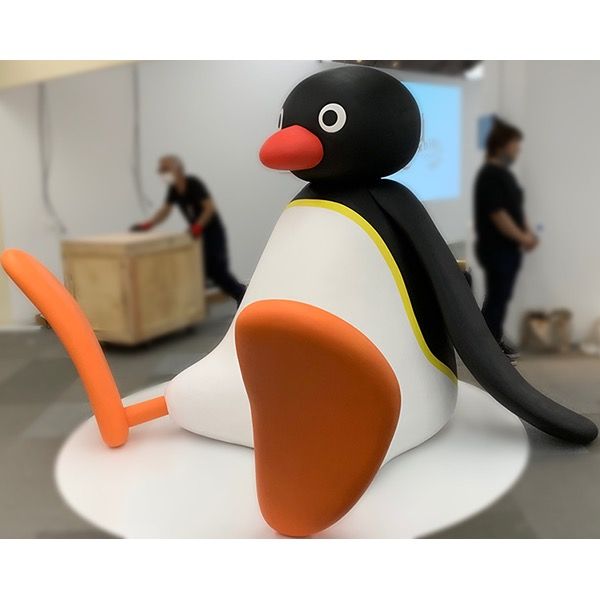 レア　ピングー生誕20h 　ピングー　ふらふら フィギュア 作品紹介 - 『ピングー展』 フィギュア