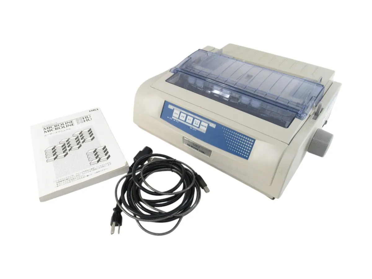 ☆OKI/沖データ USB対応/ドットインパクトプリンター MICROLINE 6300FB2 【美品】【動作OK】 oki ドットプリンタの通販