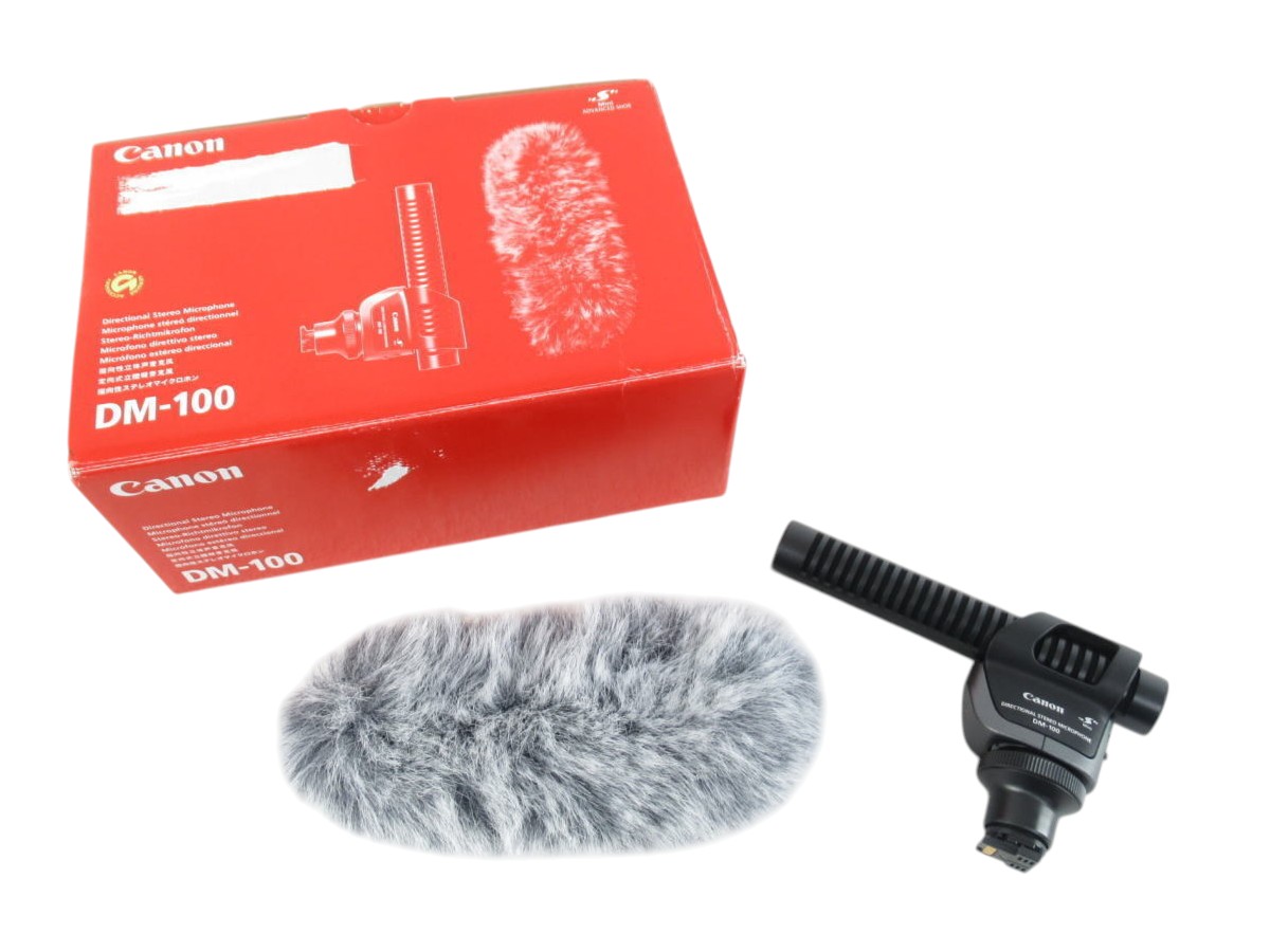 Canon/キャノン 「指向性ステレオマイクロホン」 DM-100 を買取