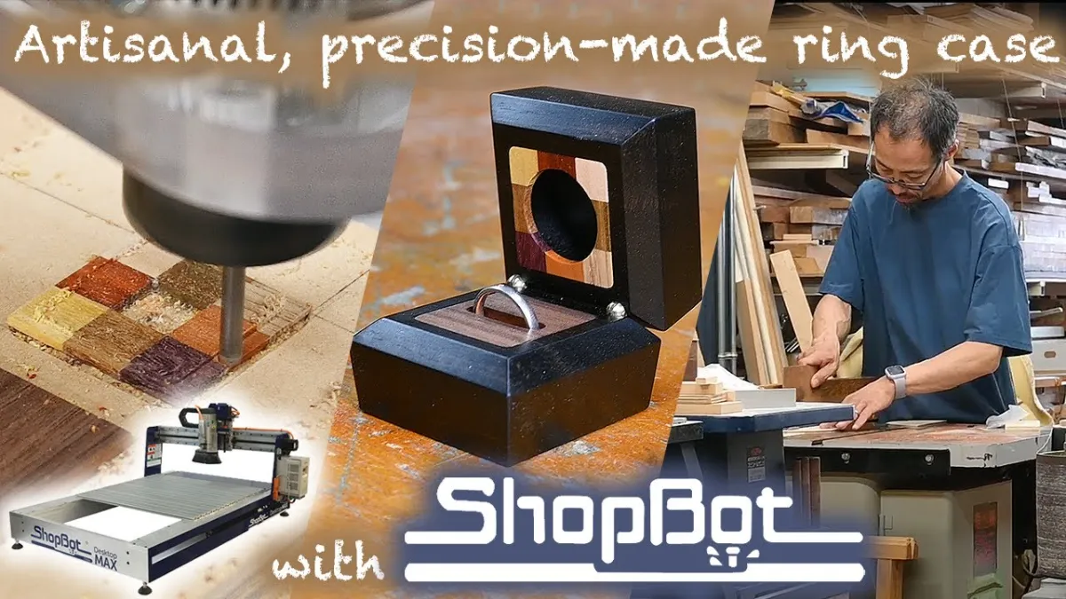 動画紹介】木工職人のShopBotと手加工の巧みな合わせ技！虹紙製作所