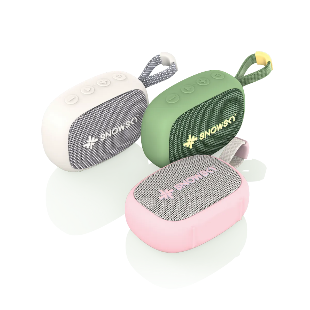 最長21時間駆動×IPX6防水。持ち運びも設置も簡単、どこでも高音質な