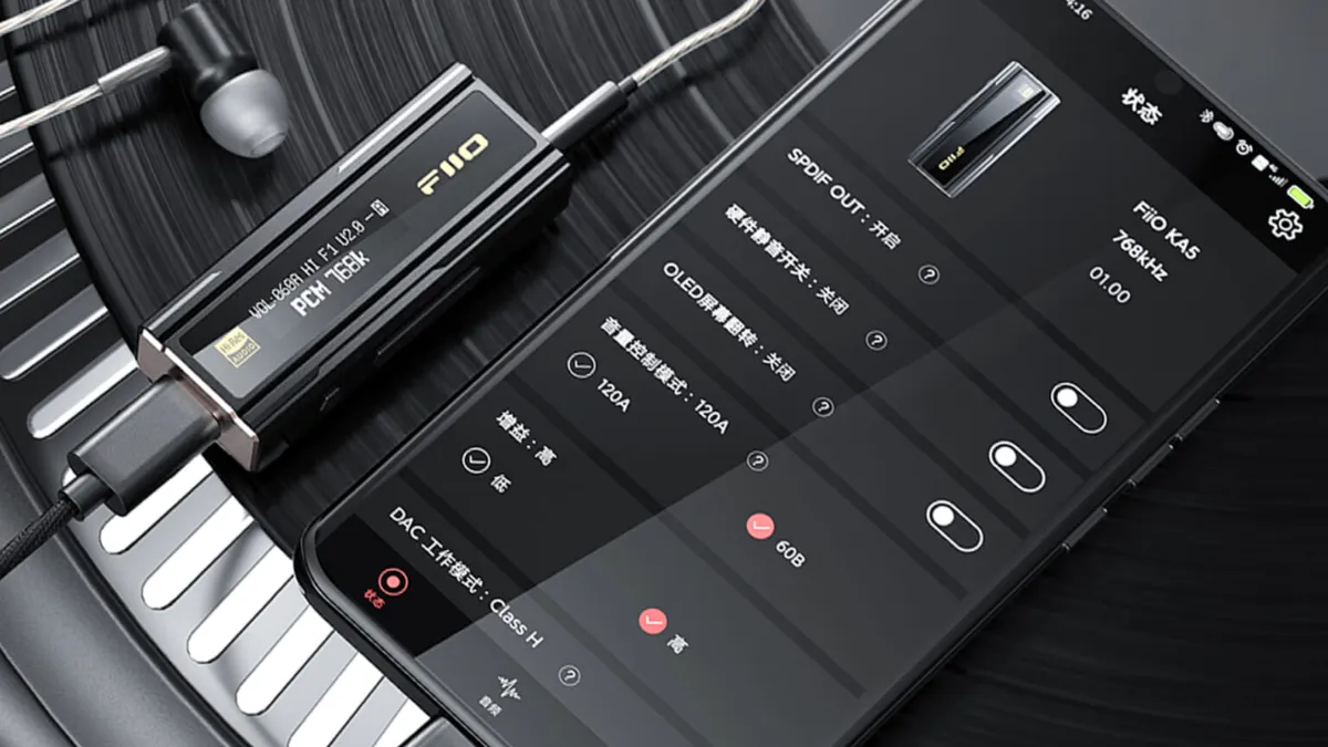 FiiO - FiiO KA5 ブラックUSB DAC 、スティック型DAC 純正ケース付属 FiiO KA5 レビュー | 雑味がなくクリアなサウンドが特徴の小型