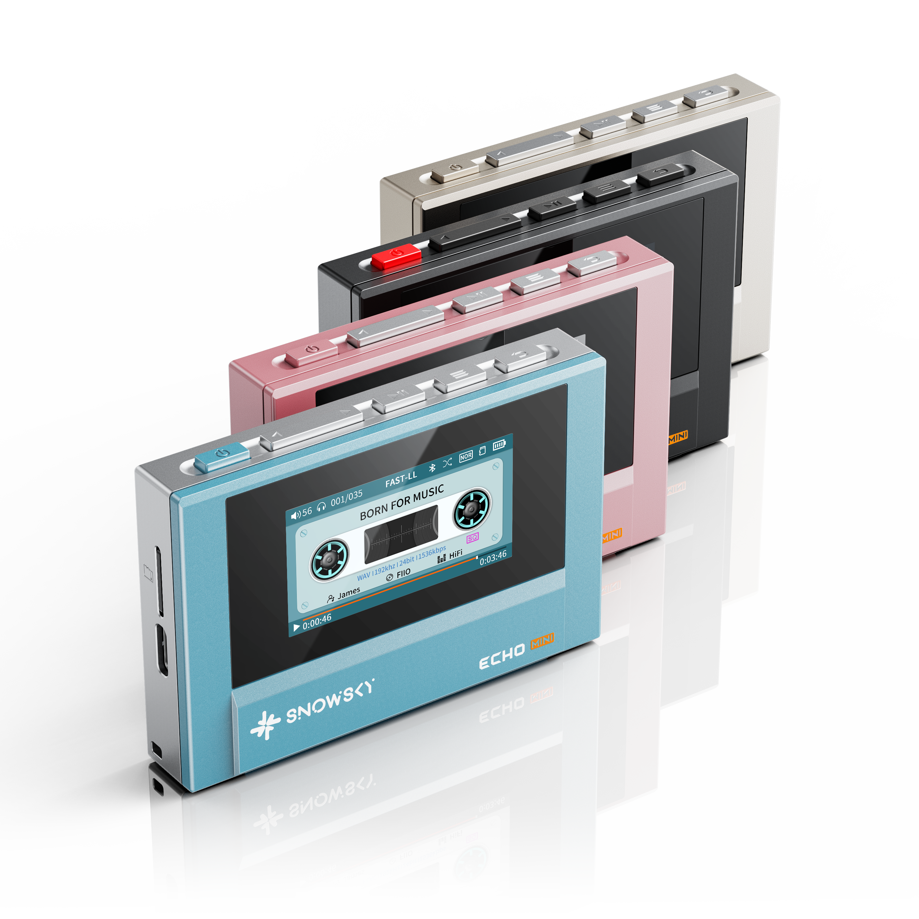 FiiO Sky ECHO MINI MP3プレーヤー Amazon.com: SnowSky/FiiO Echo MINI HiFi Bluetooth MP3 Player