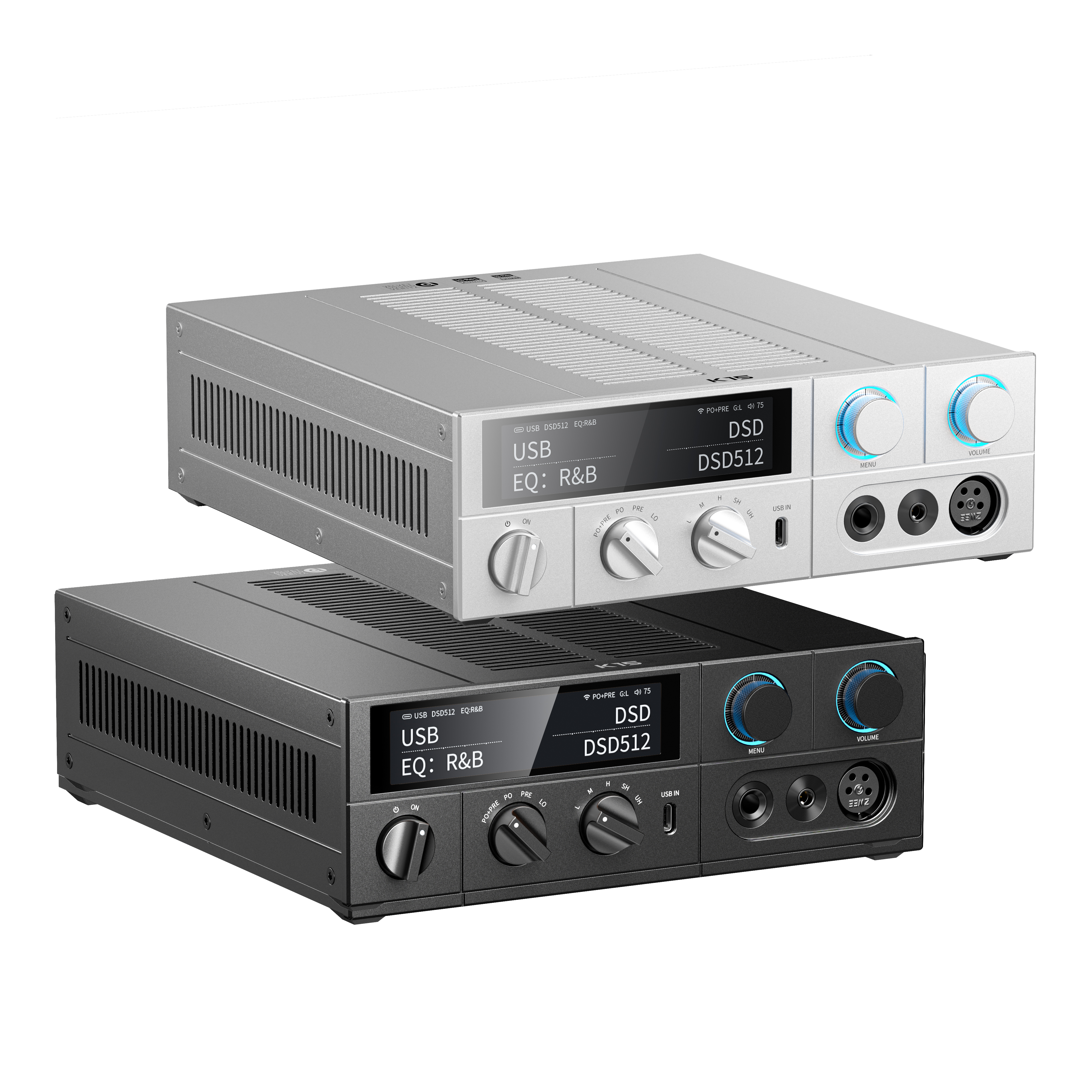 AK4497S デュアル搭載。K9から進化しK17に迫る音質と3000mW大出力。USB