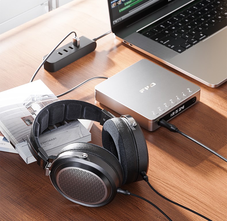 【動作確認のみ】 平面磁界型 開放型 有線ヘッドホン Fiio FT1 PRO FT1Pro