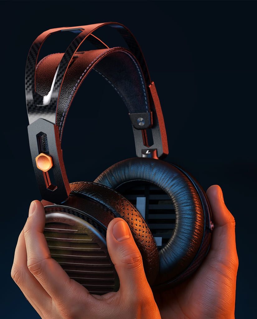 FiiO FT7 ヘッドホン 木製グリル Amazon.com: FiiO FT7 Headphones Open-Back Planar 106mm