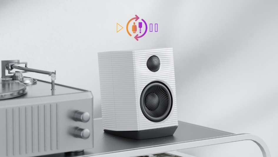 PCスピーカー FiiO SP3 BT White 優れたダイナミクスと音場表現を実現するBluetooth対応