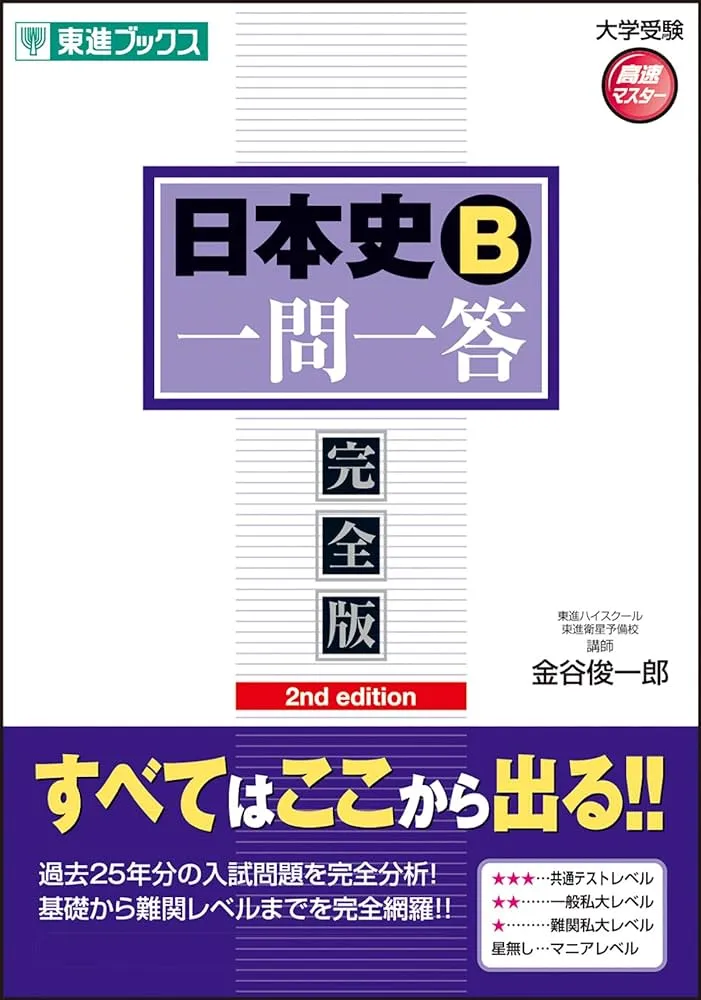 日本史　参考書 攻略日本史 テーマ・文化史 整理と入試実戦 | 山野井 功夫 |本