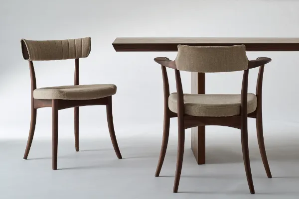 高山ウッドワークス W622 LD chair lattice／ウォールナット