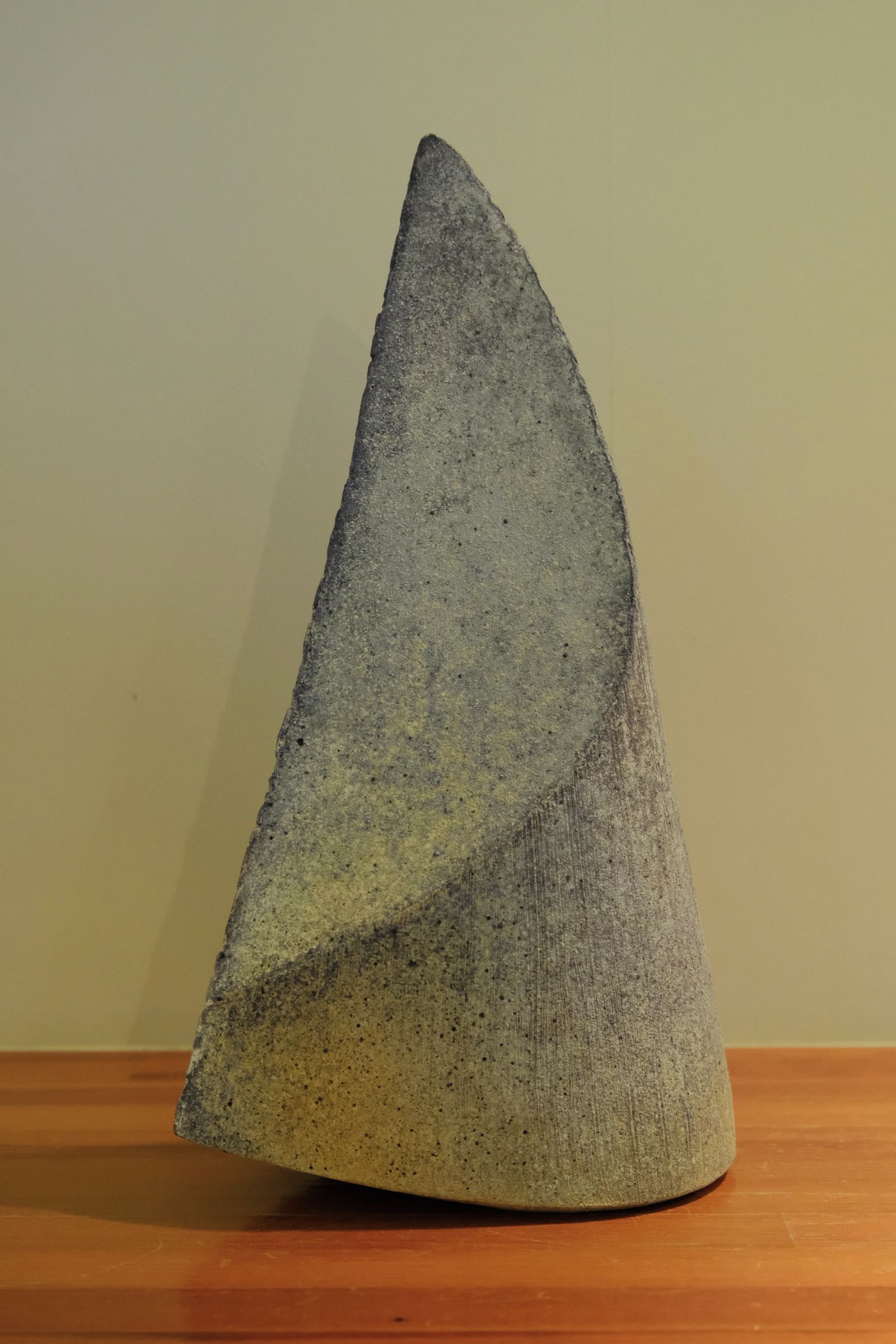 作家物 陶芸家 三原研 セッ器 炻器 陶板 花文 壁掛け 現代アート