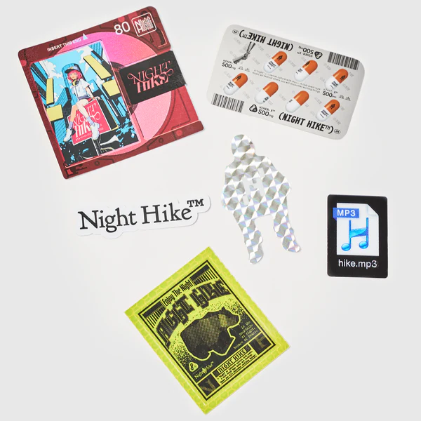 NIGHT HIKEの新グッズのラインナップ公開！＆オフィシャルストアOPEN