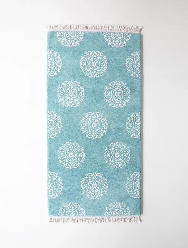 001 蓮華マンダラ - ラグコレクション | norbu（ノルブ）