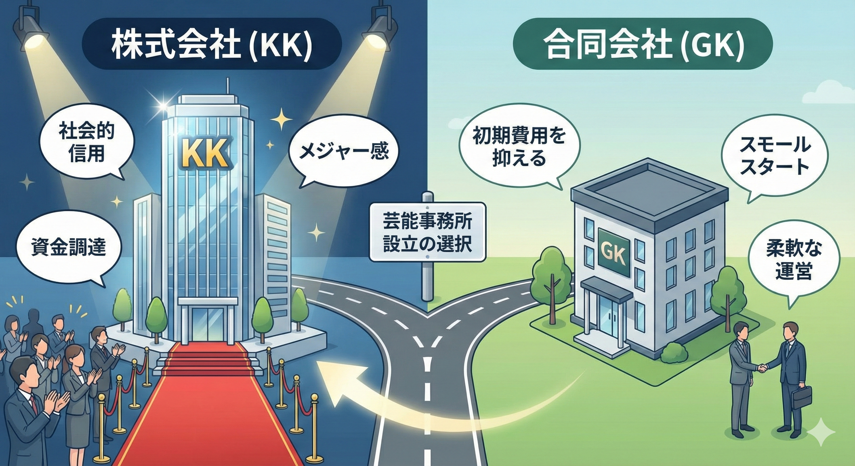 株式会社か合同会社か？