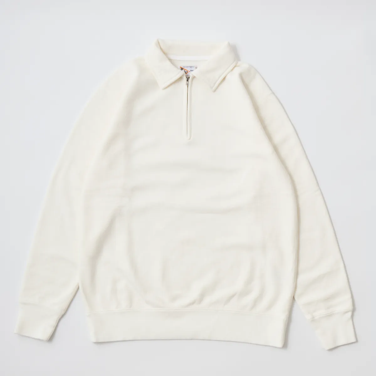 L/S HALF ZIP COLLAR SWEAT 10oz MD WEIGHT FRENCH TERRY - STANDAED