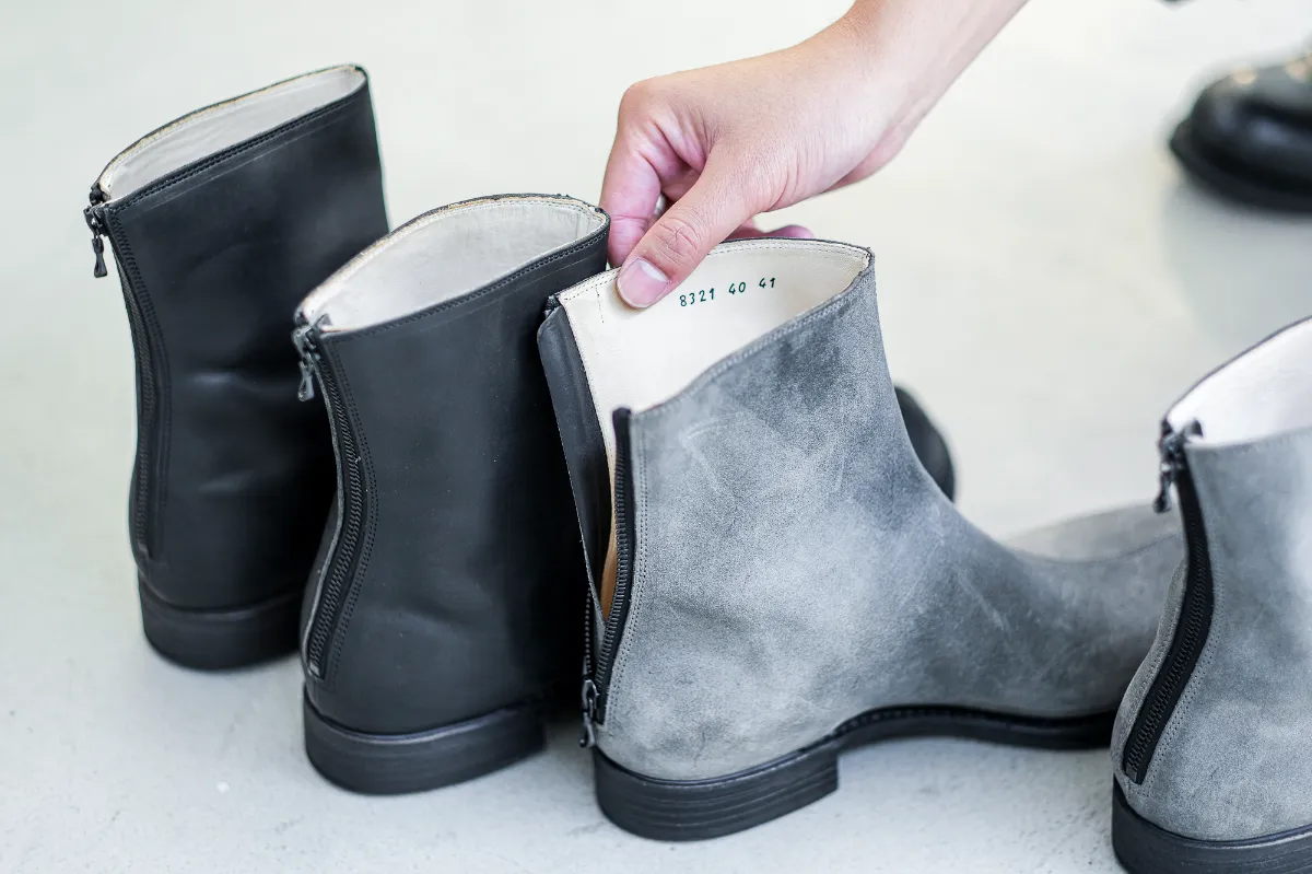 WJＫ back zip boots - ブーツ