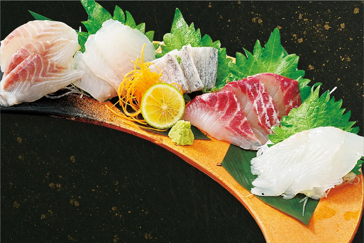 小田原漁港直送鮮魚の刺身