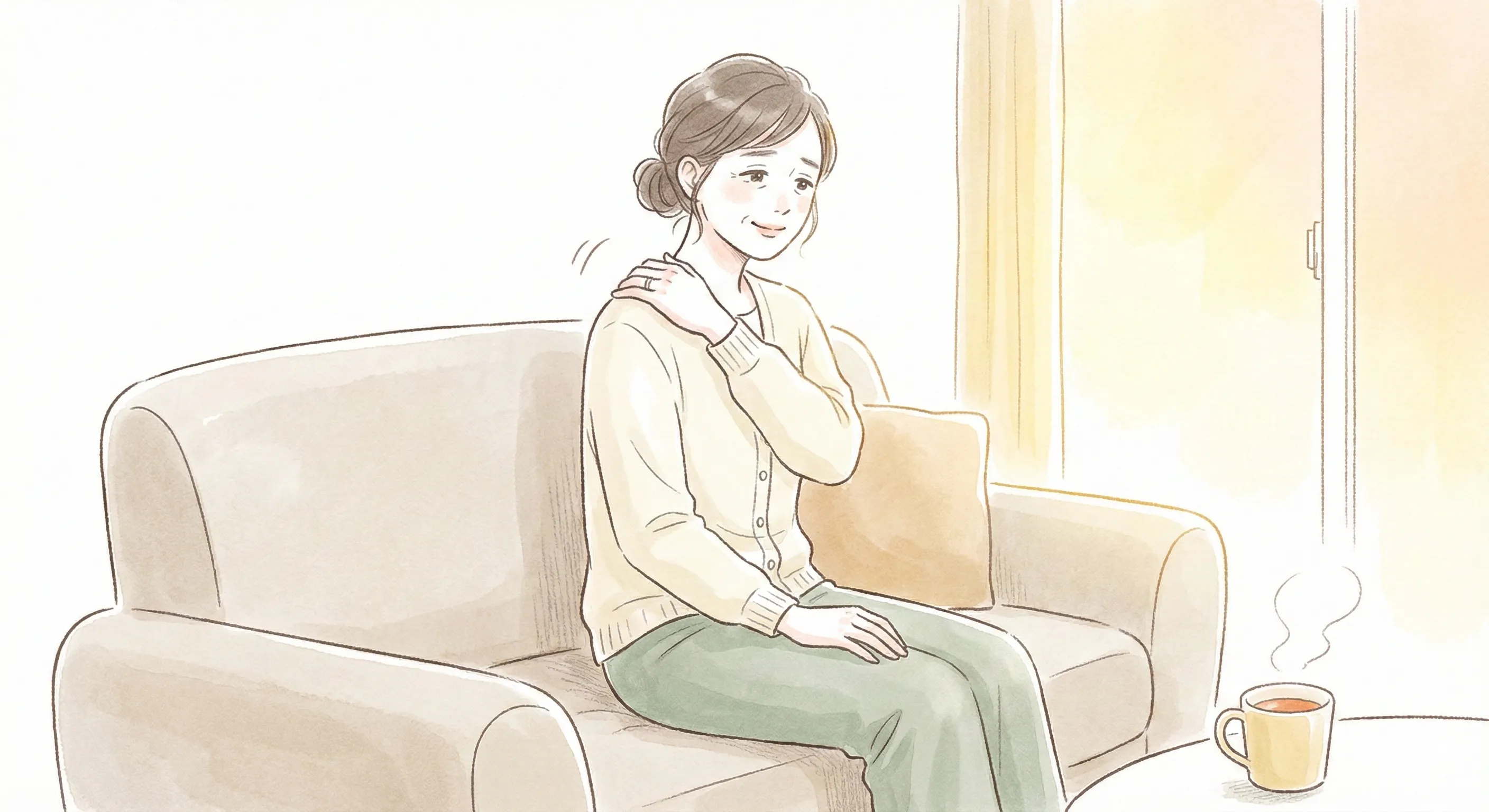 更年期に悩む女性