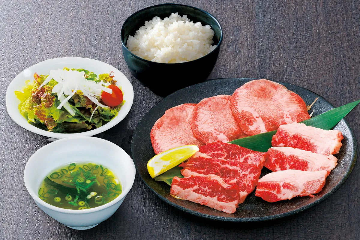 タン・カルビ・ハラミランチ