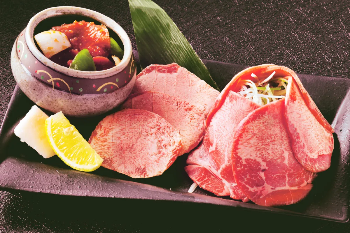 牛タン三種盛り