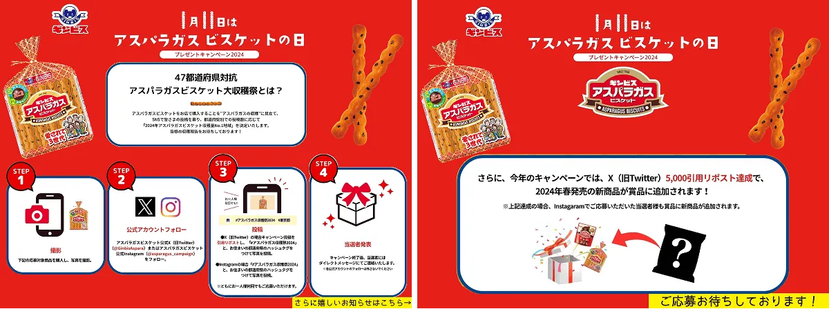 アスパラガスビスケット収穫祭2024